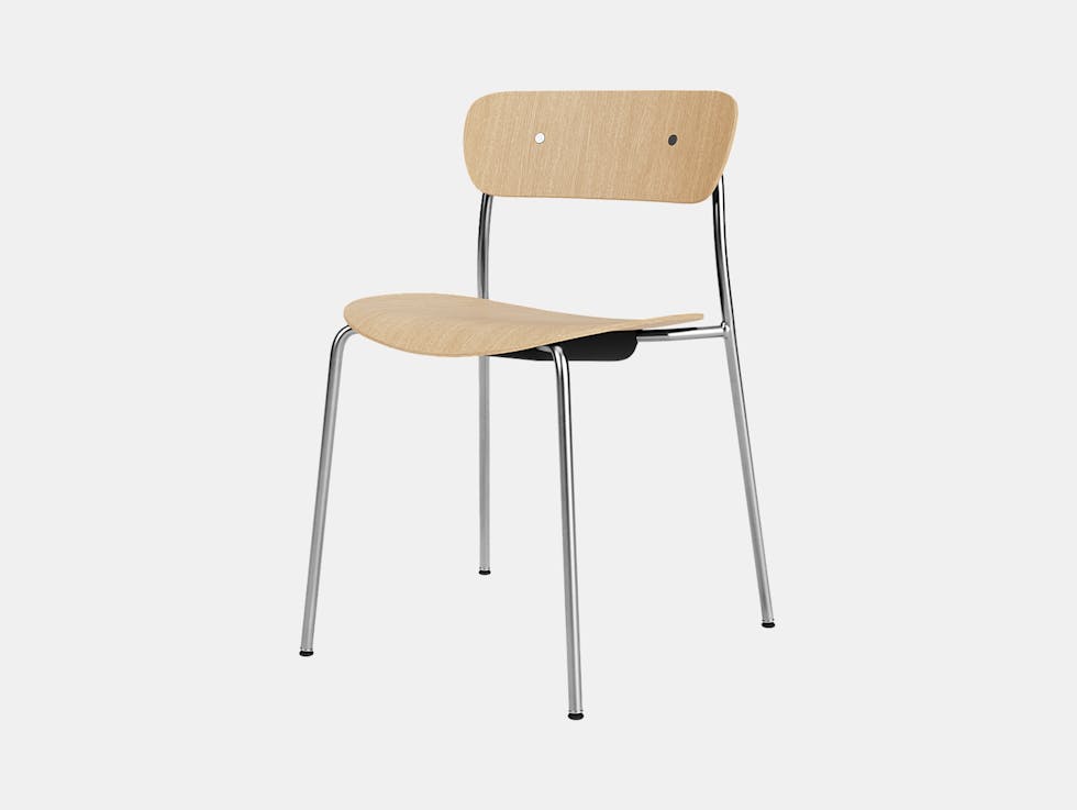 Pavilion Chair, AV1 chrome base image