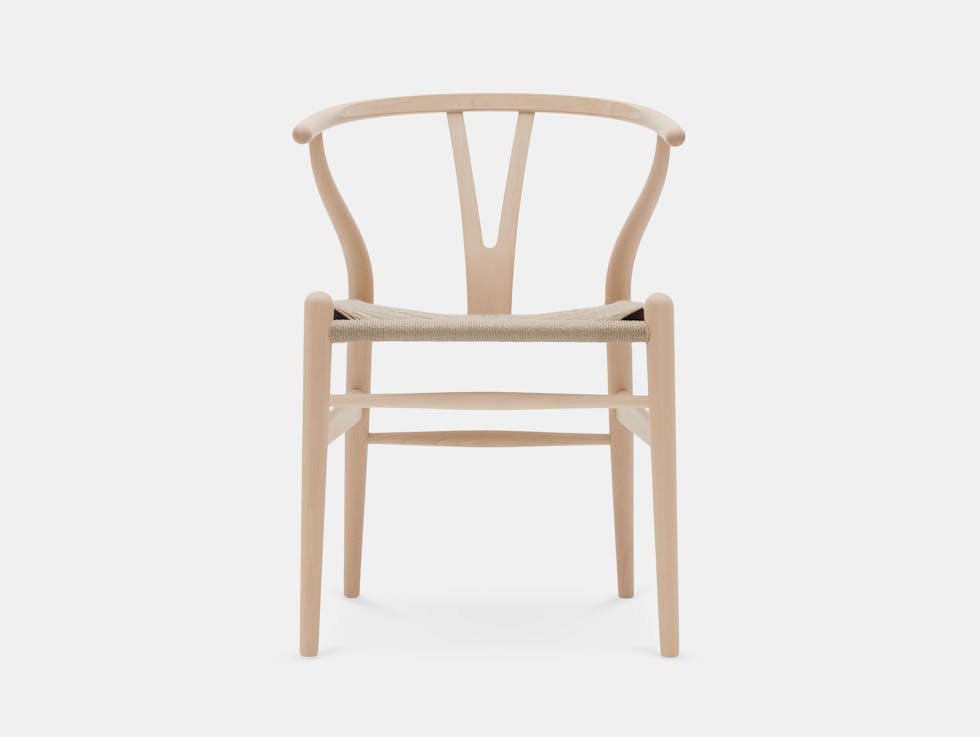 Carl Hansen CH24 Wishbone Chair Soaped Beech Hans Wegner Carl Hansen CH24 Wishbone Chair Soaped Beech Hans Wegner