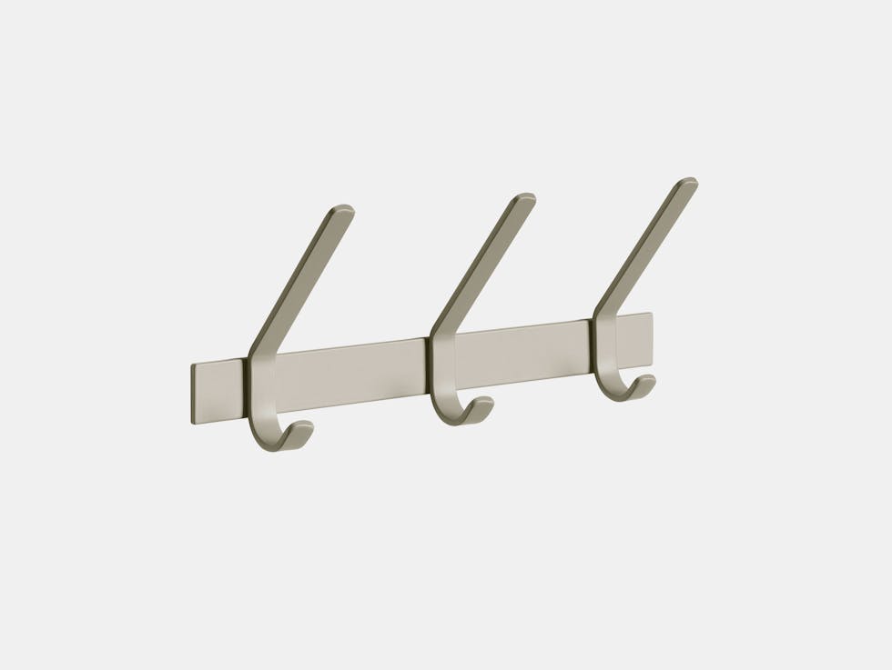 E15 uni coat hook 3 silk grey