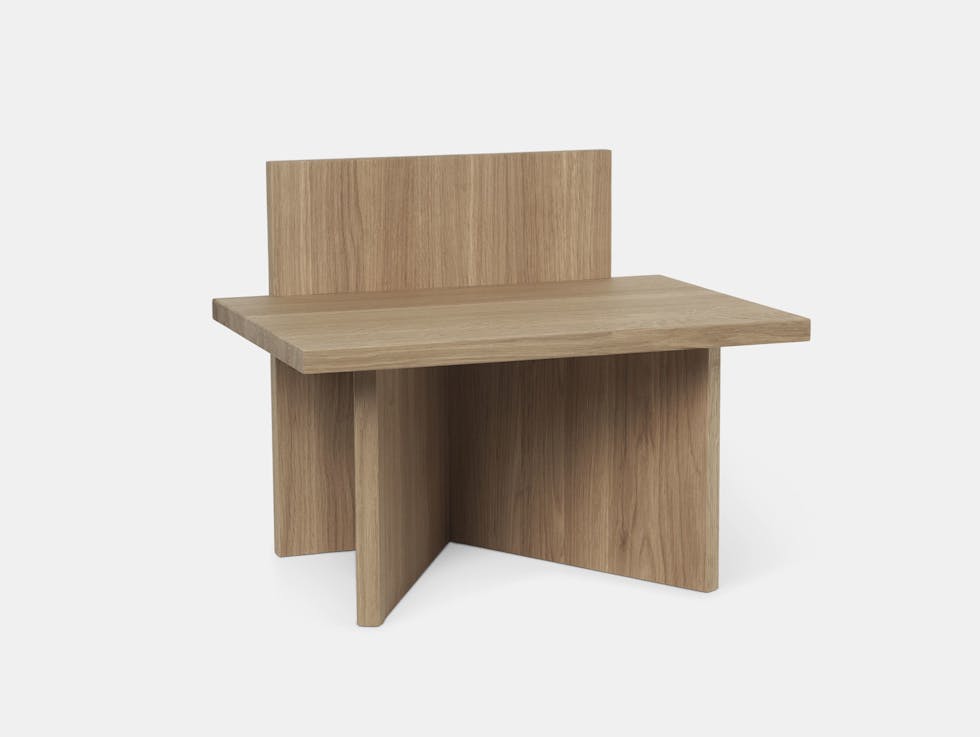 Ferm Living Oblique Stool oak