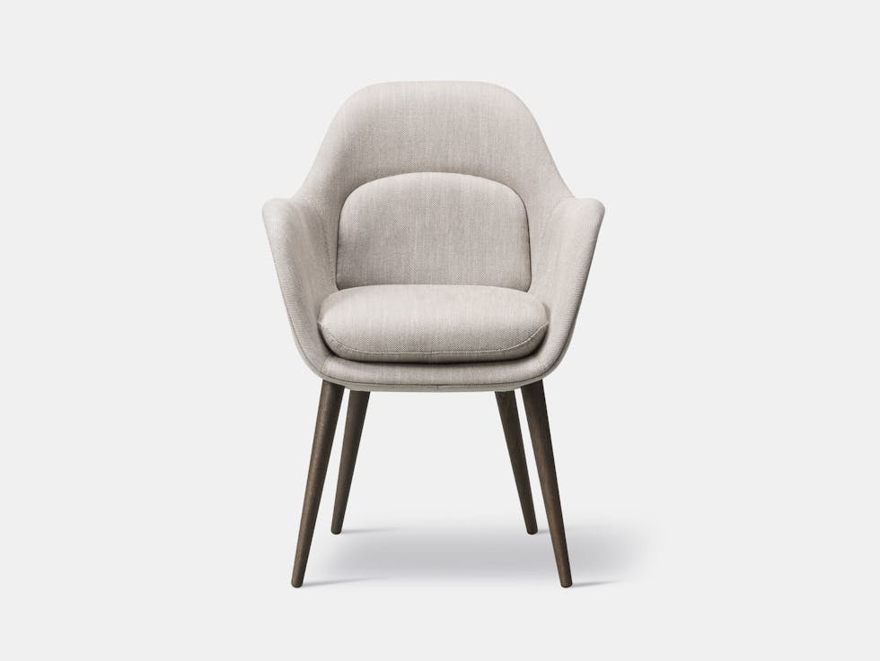 Swoon Dining Chair, Wooden Base image