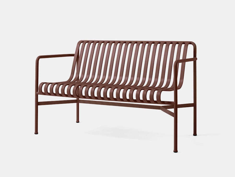 Palissade Dining Bench, armrests image