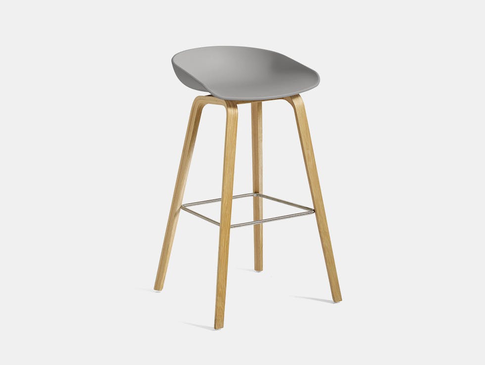 Hay hee welling aas32 oak legs concrete grey 2