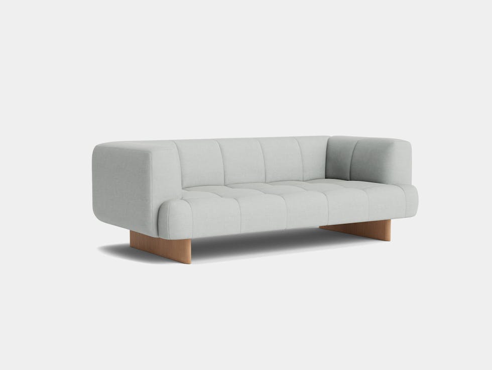 Hay Quilton Lift 2 seater naveli 0113 lacquered oak