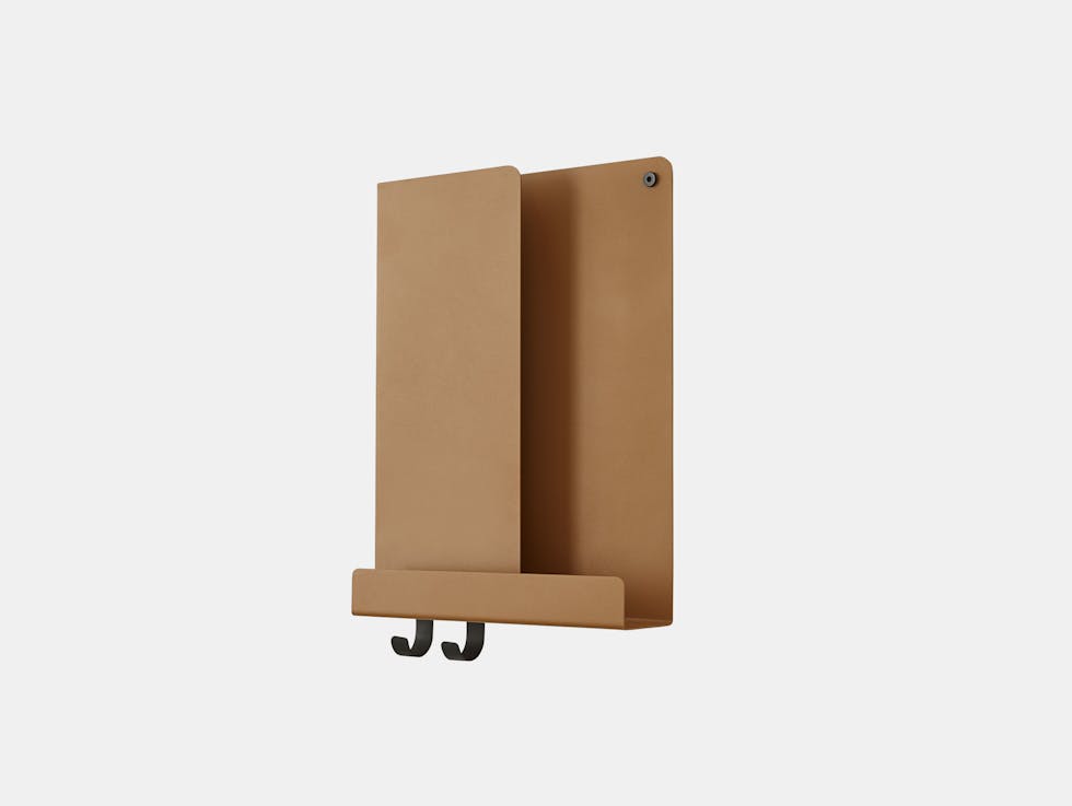 Muuto Folded shelf tall burnt orange Johan Van Hengel