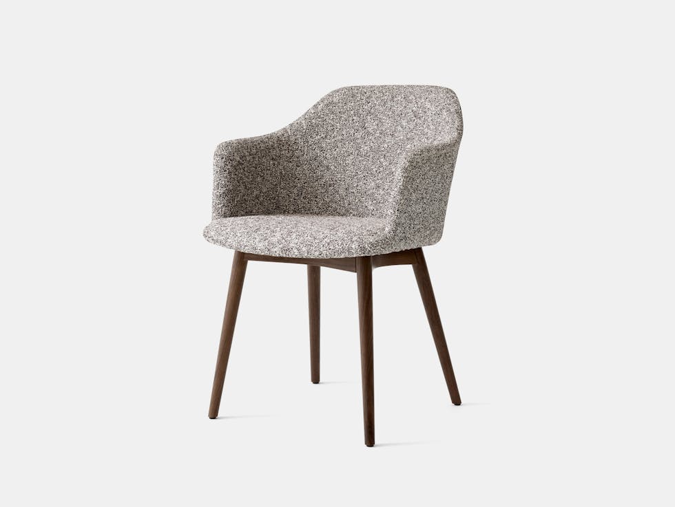 Rely Armchair, HW78 wood base image