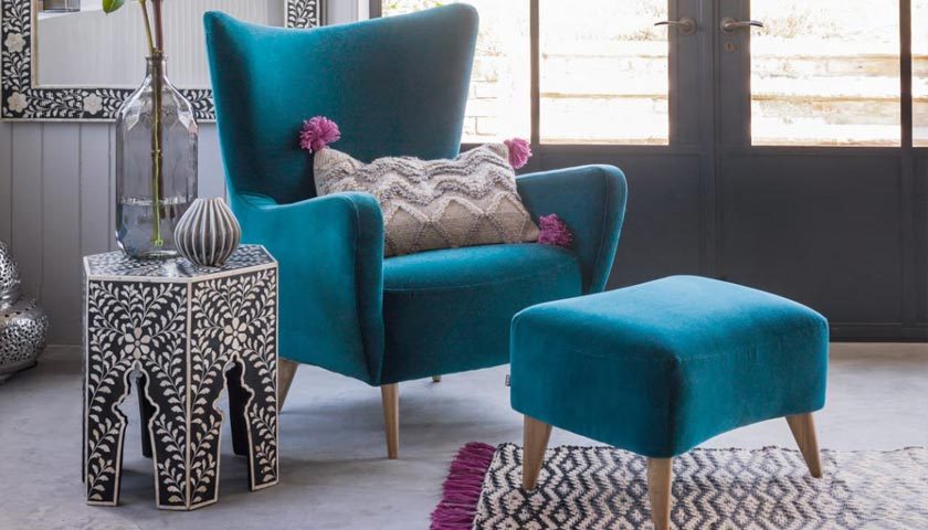wingback chair by Graham & Green