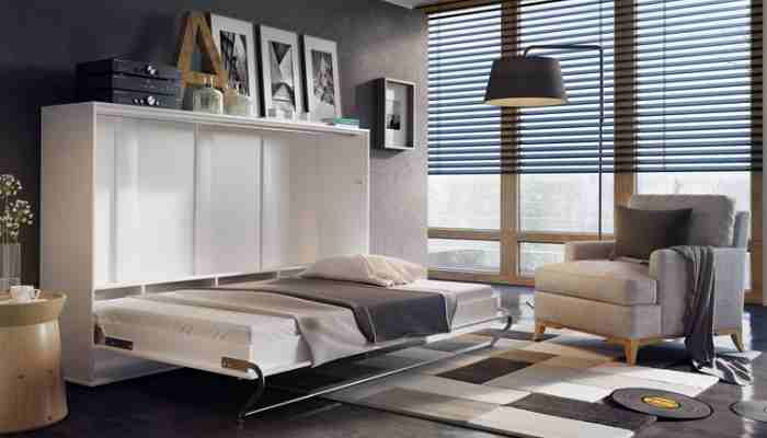 horizontal wall bed